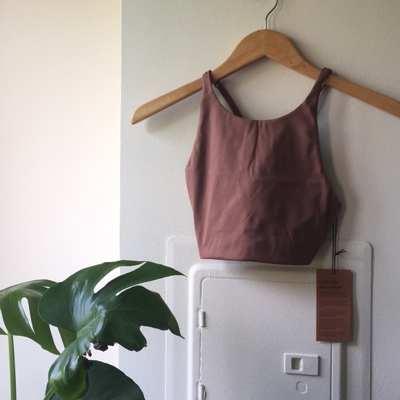 girlfriend collective Tops - NWT Girlfriend Collective Topanga Bra in Acorn🍂